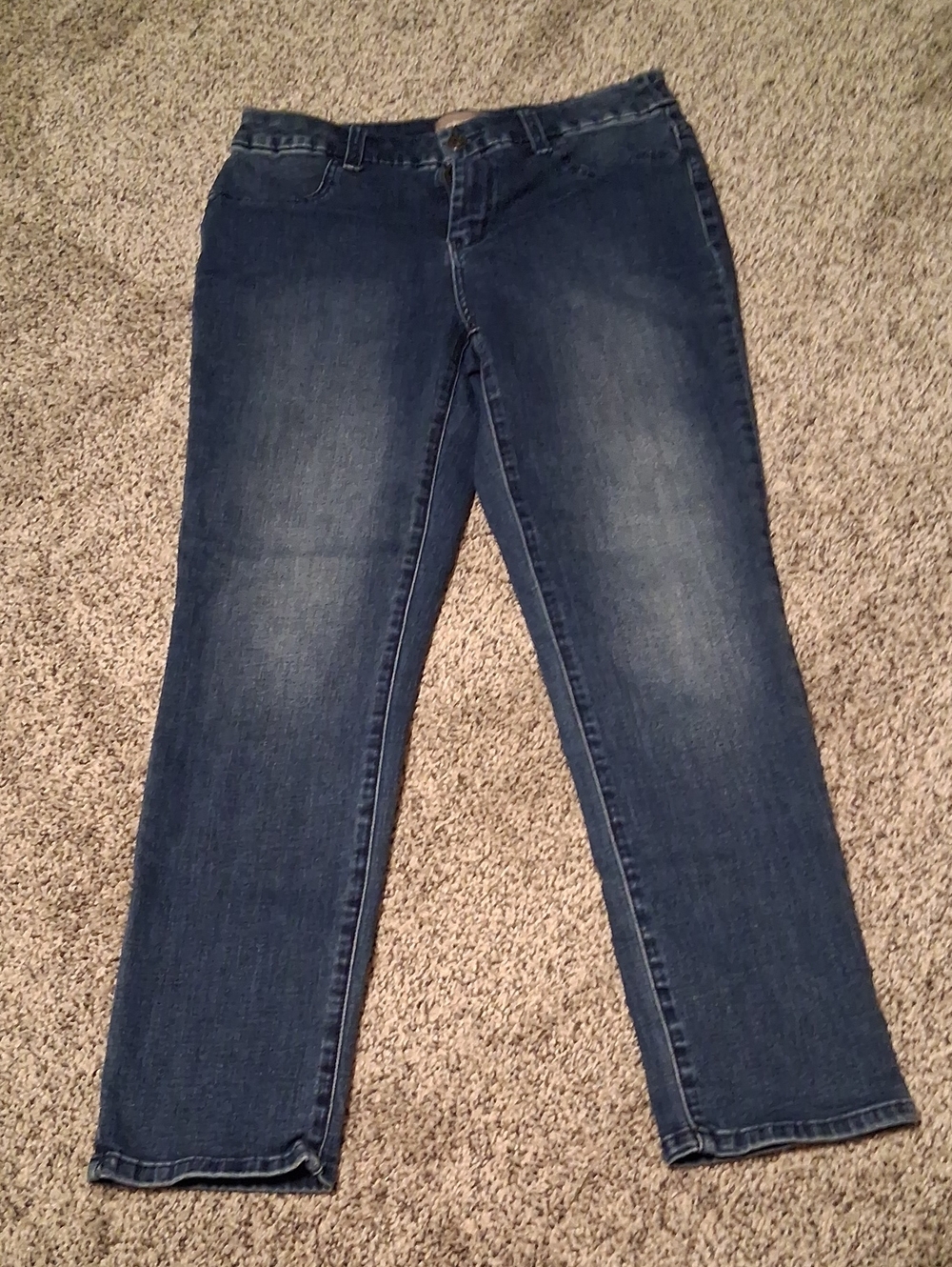 Chico's Women's Medium Wash Straight-Leg Jeans